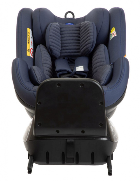 Seat2Fit I-Size Air Chicco od 45 do 105 cm (0–18 kg) tyłem do 4 lat obrotowy fotelik samochodowy - Ink Air