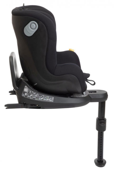 Seat2Fit I-Size Air Chicco 45-105 cm 0–18 kg tyłem do 4 lat obrotowy fotelik samochodowy - Black Air