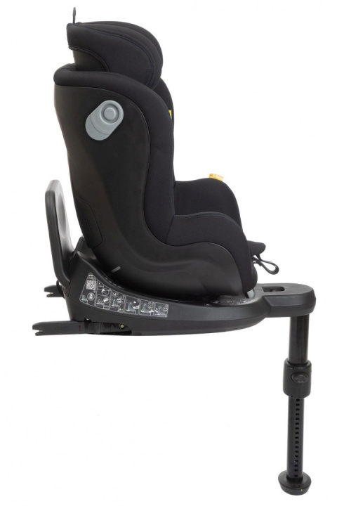 Seat2Fit I-Size Air Chicco 45-105 cm 0–18 kg tyłem do 4 lat obrotowy fotelik samochodowy - Black Air
