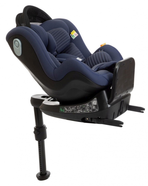 Seat2Fit I-Size Air Chicco od 45 do 105 cm (0–18 kg) tyłem do 4 lat obrotowy fotelik samochodowy - Ink Air