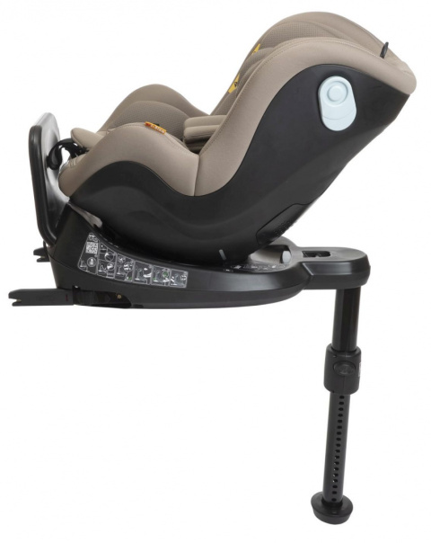Seat2Fit I-Size Chicco od 45 do 105 cm (0–18 kg) tyłem do 4 lat obrotowy fotelik samochodowy - Desert Taupe