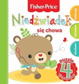 Książka Fisher Price Puzzle Niedźwiadek się chowa