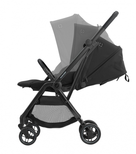 Leona Maxi-Cosi lekki wózek spacerowy z przekładanym siedziskiem 7,5kg - Essential Black