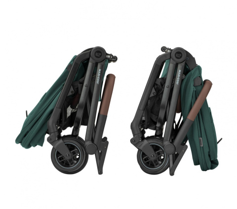 Leona Maxi-Cosi lekki wózek spacerowy z przekładanym siedziskiem 7,5kg - Essential Green