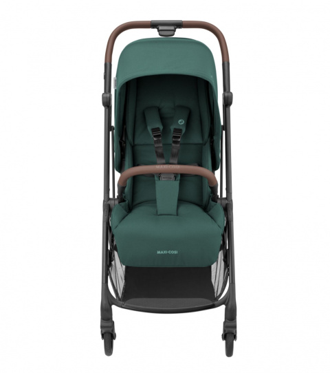 Leona Maxi-Cosi lekki wózek spacerowy z przekładanym siedziskiem 7,5kg - Essential Green