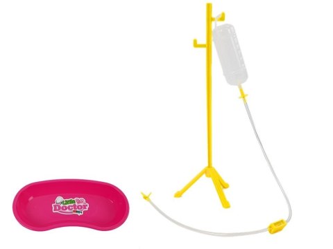 Zestaw Lekarski Mały Dentysta Akcesoria W Walizce Różowy