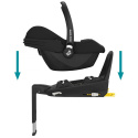 Adorra 4w1 Maxi-Cosi z gondolą Oria + fotelik Rock + Baza Family Fix 2 + torba Modernbag wózek głęboko-spacerowy Nomad Brown