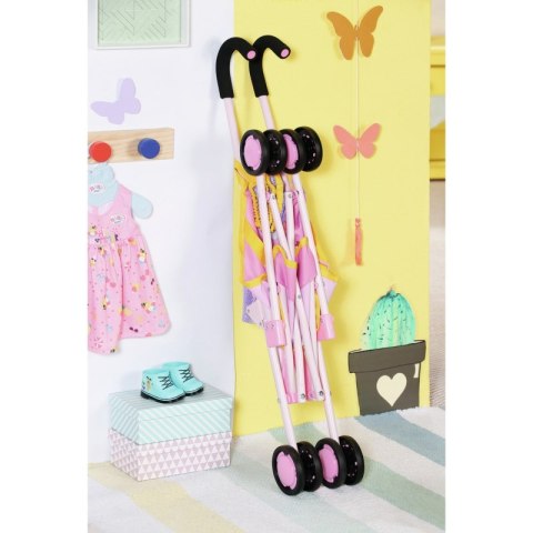 Baby Born Różowy Wózek dla Lalki z Torbą Na Akcesoria