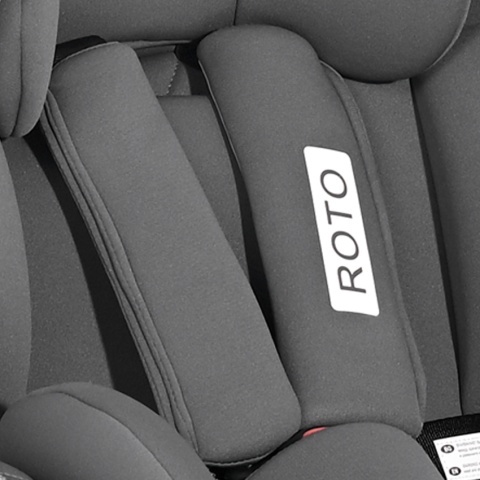 ROTO Bertoni Lorelli 0-36 kg obrotowy 360° fotelik samochodowy z Isofix - Black