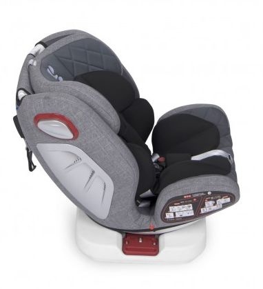 ROTO Bertoni Lorelli 0-36 kg obrotowy 360° fotelik samochodowy z Isofix - Black