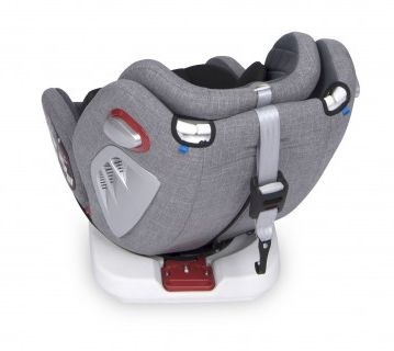 ROTO Bertoni Lorelli 0-36 kg obrotowy 360° fotelik samochodowy z Isofix - Black