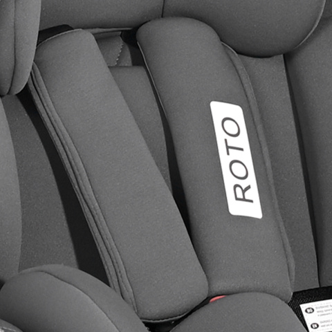 ROTO Bertoni Lorelli 0-36 kg obrotowy 360° fotelik samochodowy z Isofix - Grey