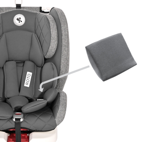 ROTO Bertoni Lorelli 0-36 kg obrotowy 360° fotelik samochodowy z Isofix - Red