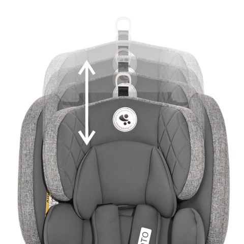 ROTO Bertoni Lorelli 0-36 kg obrotowy 360° fotelik samochodowy z Isofix - Red