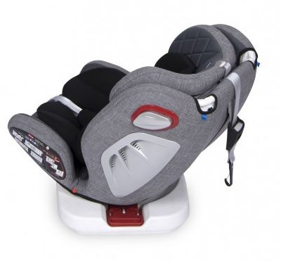 ROTO Bertoni Lorelli 0-36 kg obrotowy 360° fotelik samochodowy z Isofix - Red