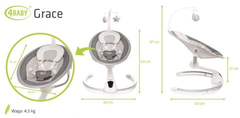 Huśtawka Grace Grey