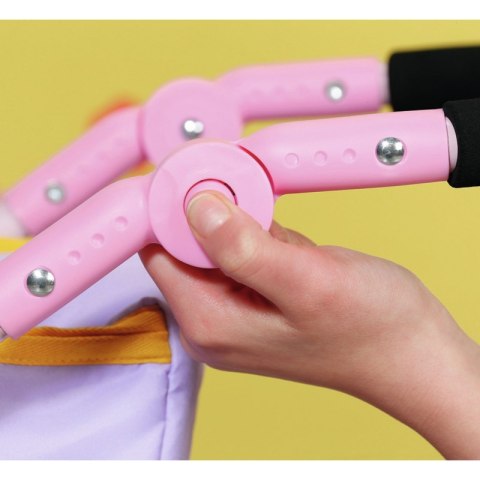 Baby Born Różowy Wózek dla Lalki z Torbą na Akcesoria i Nosidełkiem