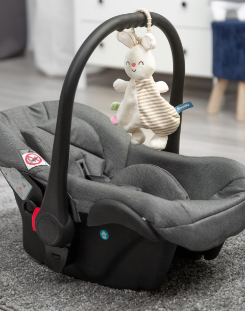 MiniZoo przytulanka zawieszka maskotka 0+ Sensillo - KRÓLIK