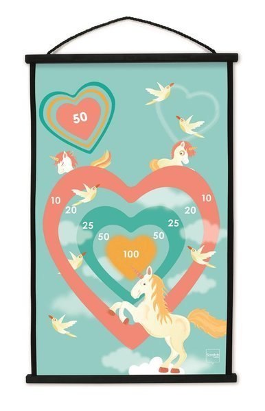 Scratch, START TO DART - rzutki Jednorożec