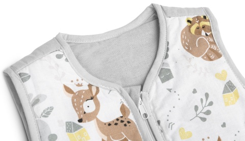 Śpiworek do spania 74cm Sensillo r.S 0-9m-cy - LEŚNA PRZYGODA