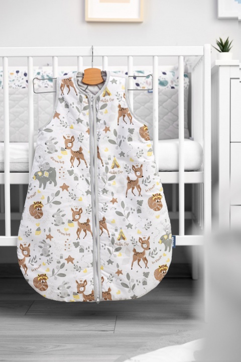 Śpiworek do spania 74cm Sensillo r.S 0-9m-cy - LEŚNA PRZYGODA