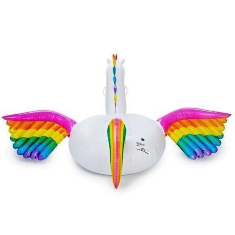 Dmuchany jednorożec tęcza do pływania 240 cm