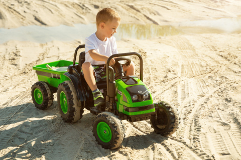 TOYZ Traktor Hector Pojazd na akumulator - RED