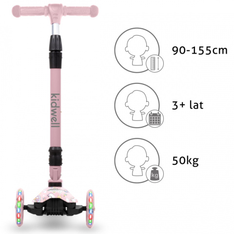 Hulajnoga balansowa VENTO Unicorn Kidwell do 50 kg