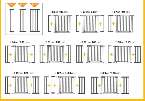 Bramka Easy Close Wood&Metal Safety 1st