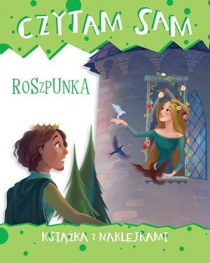 Książka Czytam sam. Roszpunka. Książka z naklejkami