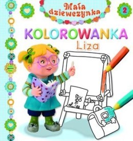 Książka Liza. Kolorowanka. Mała dziewczynka