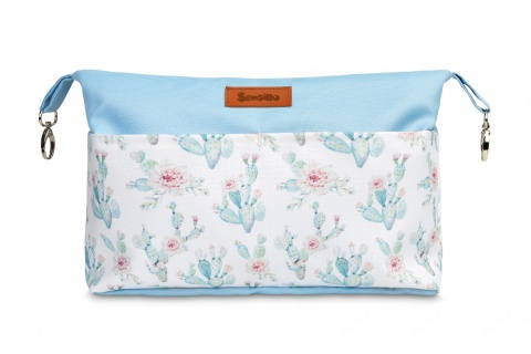 SENSILLO organizer do wózka – BŁĘKITNY KAKTUSY