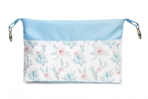 SENSILLO organizer do wózka – BŁĘKITNY KAKTUSY