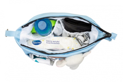 SENSILLO organizer do wózka – BŁĘKITNY KAKTUSY