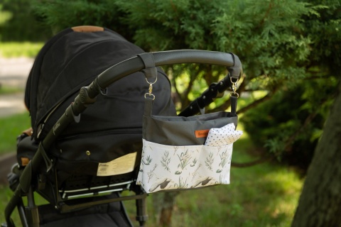 SENSILLO organizer do wózka – SZARY ŻURAWIE