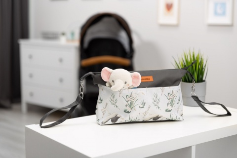 SENSILLO organizer do wózka – SZARY ŻURAWIE