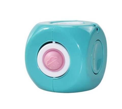 Zabawka odstresowująca 3w1 Magical Gyro Cube niebieska