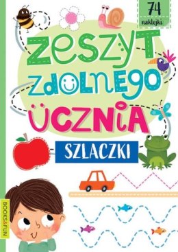 Książeczka Zeszyt zdolnego ucznia Szlaczki Books and fun