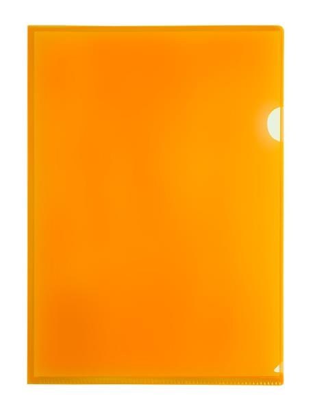 Obwoluta PP typ "L" A4 pomarańczowa p12 TETIS cena za 1 sztukę