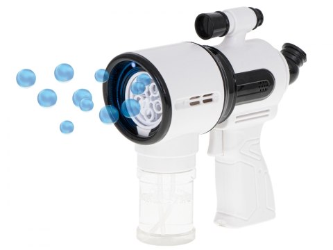 Pistolet do robienia baniek mydlanych bańki mydlane biały