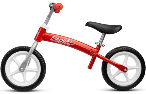 Brass metalowy rowerek biegowy TOYZ - Red