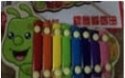 Cymbałki drewniane kolorowe dla dzieci gąsienica