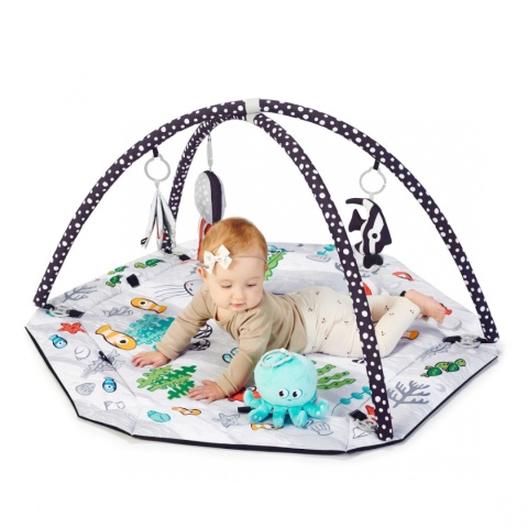 Kinderkraft SEA LAND Interaktywna Mata edukacyjna z 20 piłeczkami