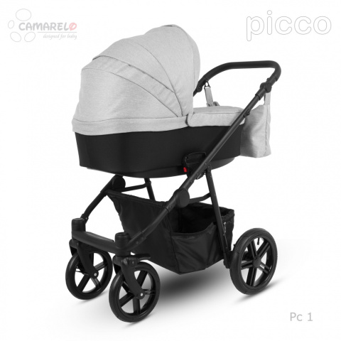 PICCO 2w1 Camarelo lekki wózek wielofunkcyjny do 22 kg, waży tylko 11,9 kg Polski Produkt kolor - 01