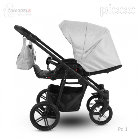 PICCO 2w1 Camarelo lekki wózek wielofunkcyjny do 22 kg, waży tylko 11,9 kg Polski Produkt kolor - 01