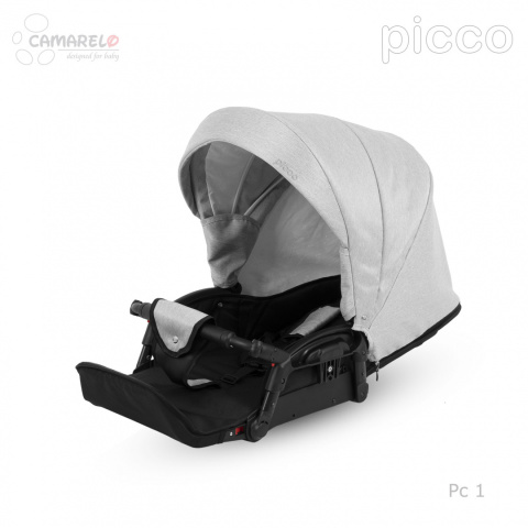 PICCO 2w1 Camarelo lekki wózek wielofunkcyjny do 22 kg, waży tylko 11,9 kg Polski Produkt kolor - 01