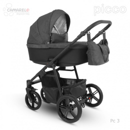 PICCO 2w1 Camarelo lekki wózek wielofunkcyjny do 22 kg, waży tylko 11,9 kg Polski Produkt kolor - 03