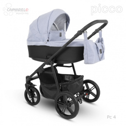 PICCO 2w1 Camarelo lekki wózek wielofunkcyjny do 22 kg, waży tylko 11,9 kg Polski Produkt kolor - 04