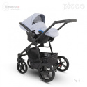 PICCO 3w1 Camarelo lekki wózek wielofunkcyjny do 22 kg, waży tylko 11,9 kg + fotelik KITE 0-13kg Polski Produkt kolor - 04
