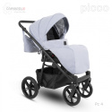 PICCO 3w1 Camarelo lekki wózek wielofunkcyjny do 22 kg, waży tylko 11,9 kg + fotelik KITE 0-13kg Polski Produkt kolor - 04